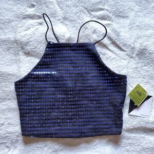 Paperoc Juniors Sequin Crop Top